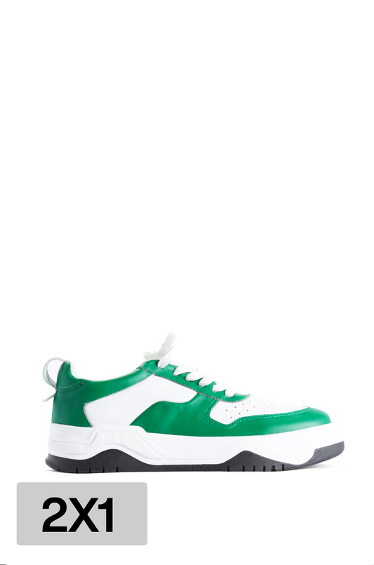 Zapatillas Casas Blancas y Verdes (2x1)