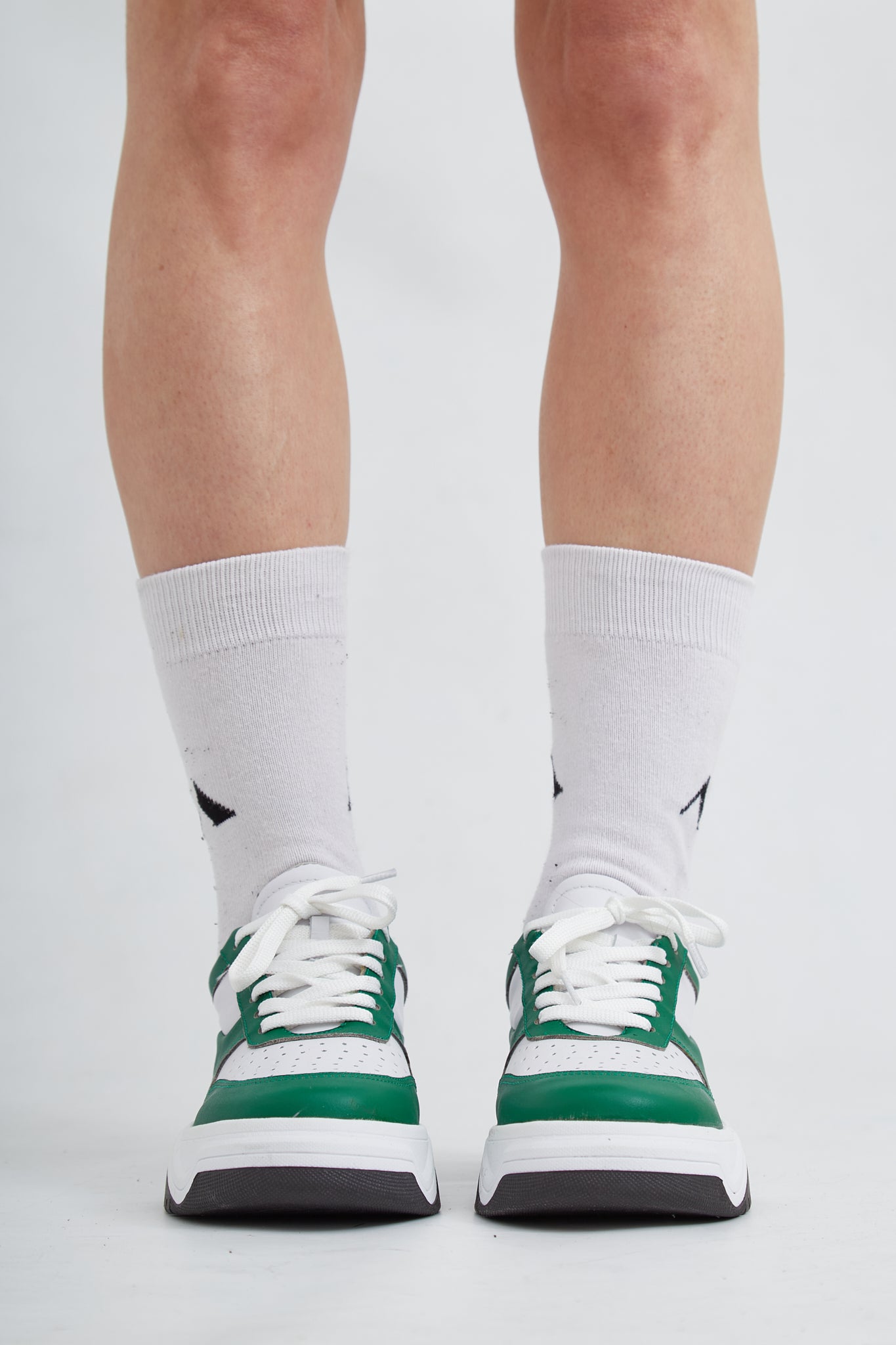 Zapatillas Casas Blancas y Verdes (2x1)