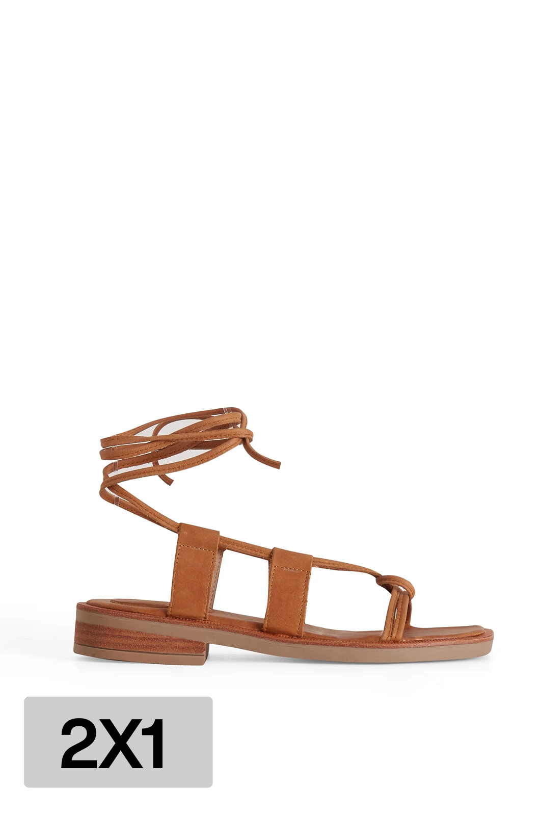 Sandalia Florencia Marron (2x1)