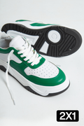 Zapatillas Casas Blancas y Verdes (2x1)