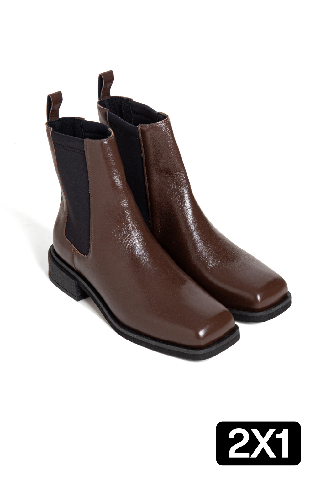Borcegos Durazno Cuero (2x1)