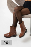 Botas Lena Chocolate Cuero (2x1)