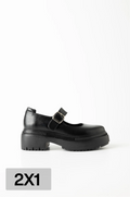 Mocasines Berardo Negros Cuero (2x1)