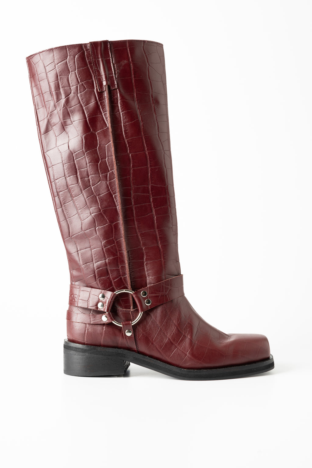 Botas Agoura Rojas Cuero