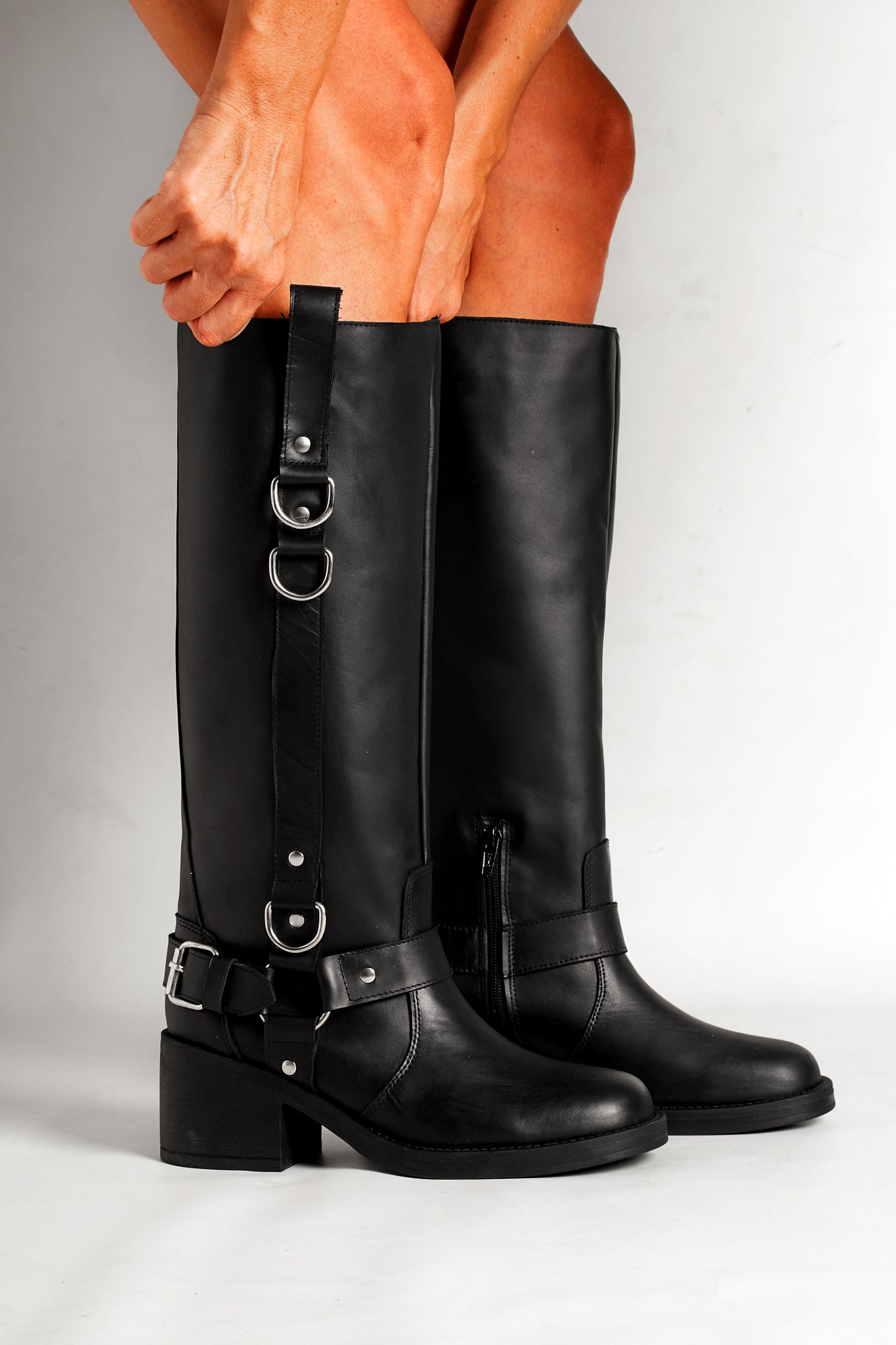 Botas Owen Negras Cuero