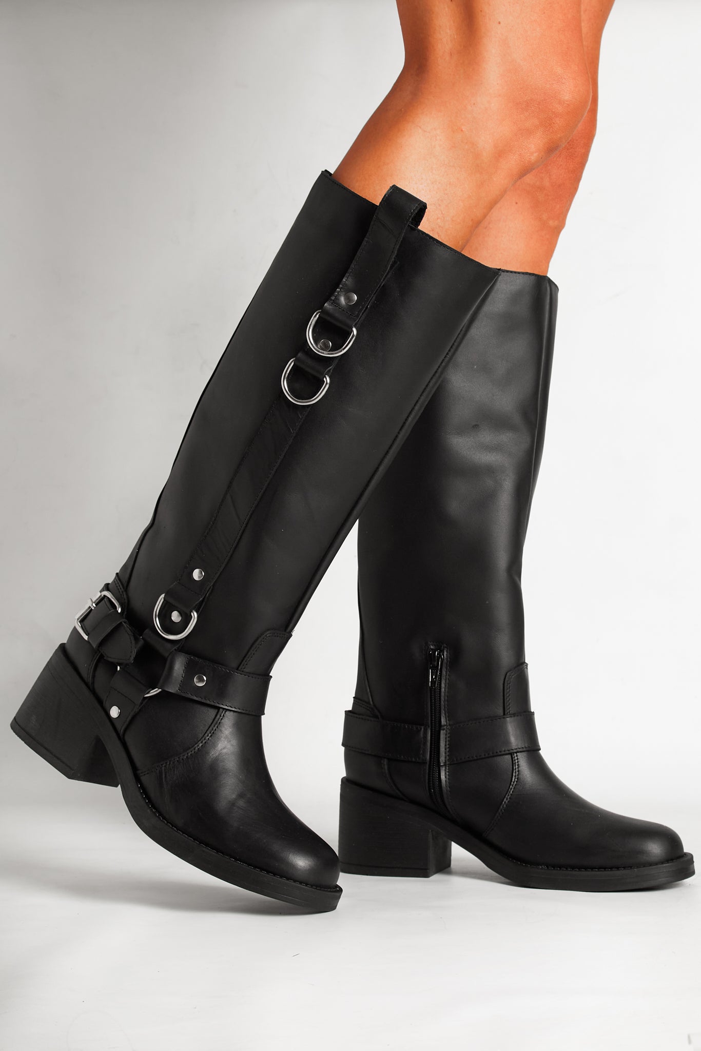 Botas Owen Negras Cuero