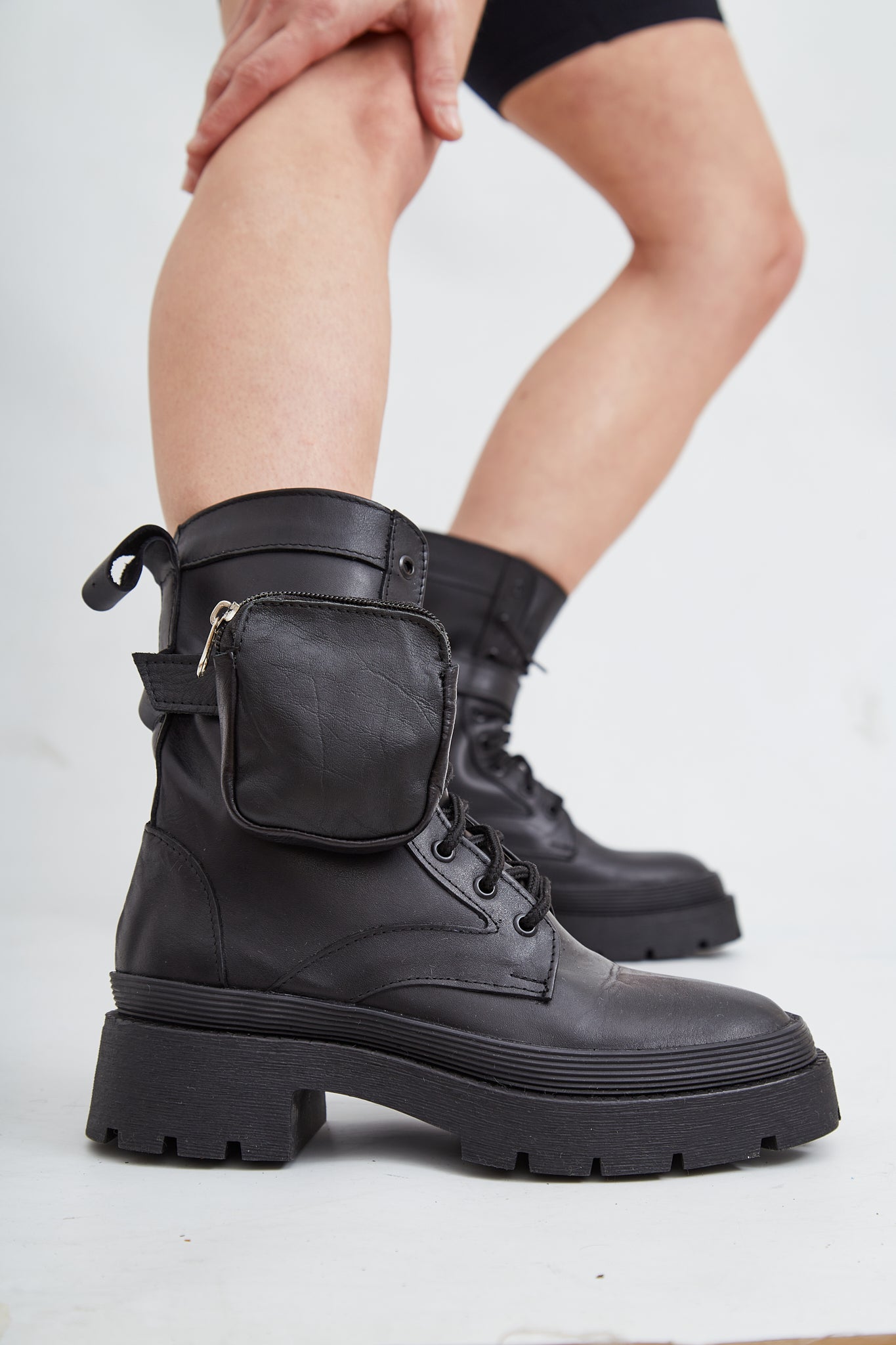 Borcegos Wagga Cuero (2x1)