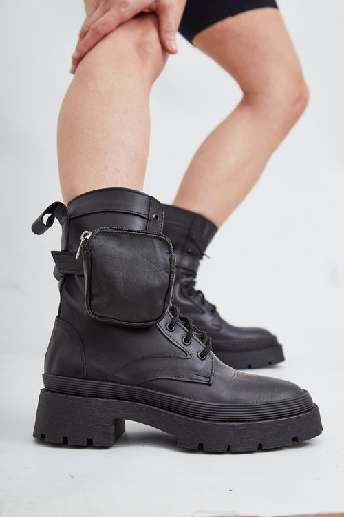 Borcegos Wagga Cuero (2x1)