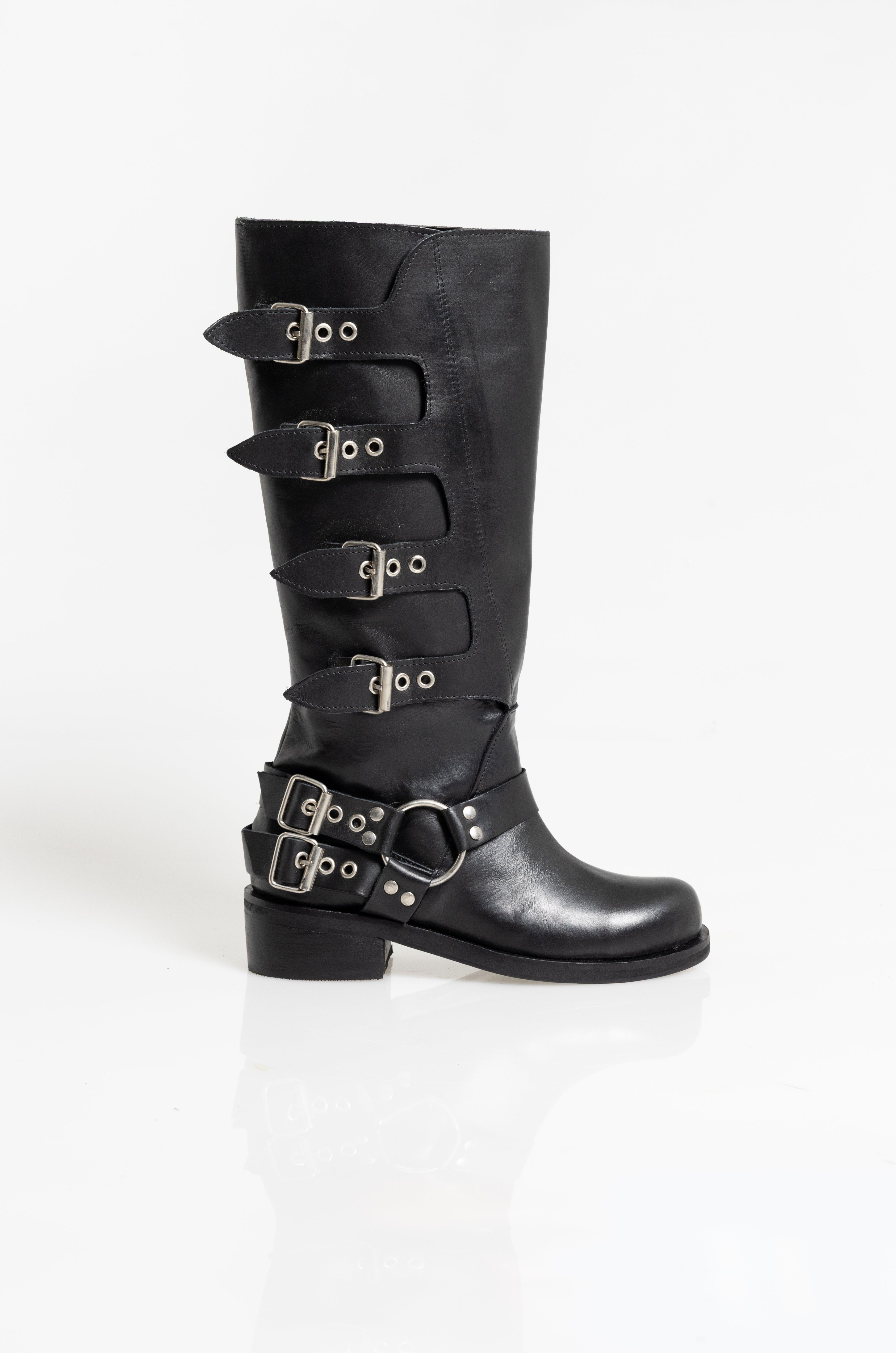Botas Tati Full Black Cuero