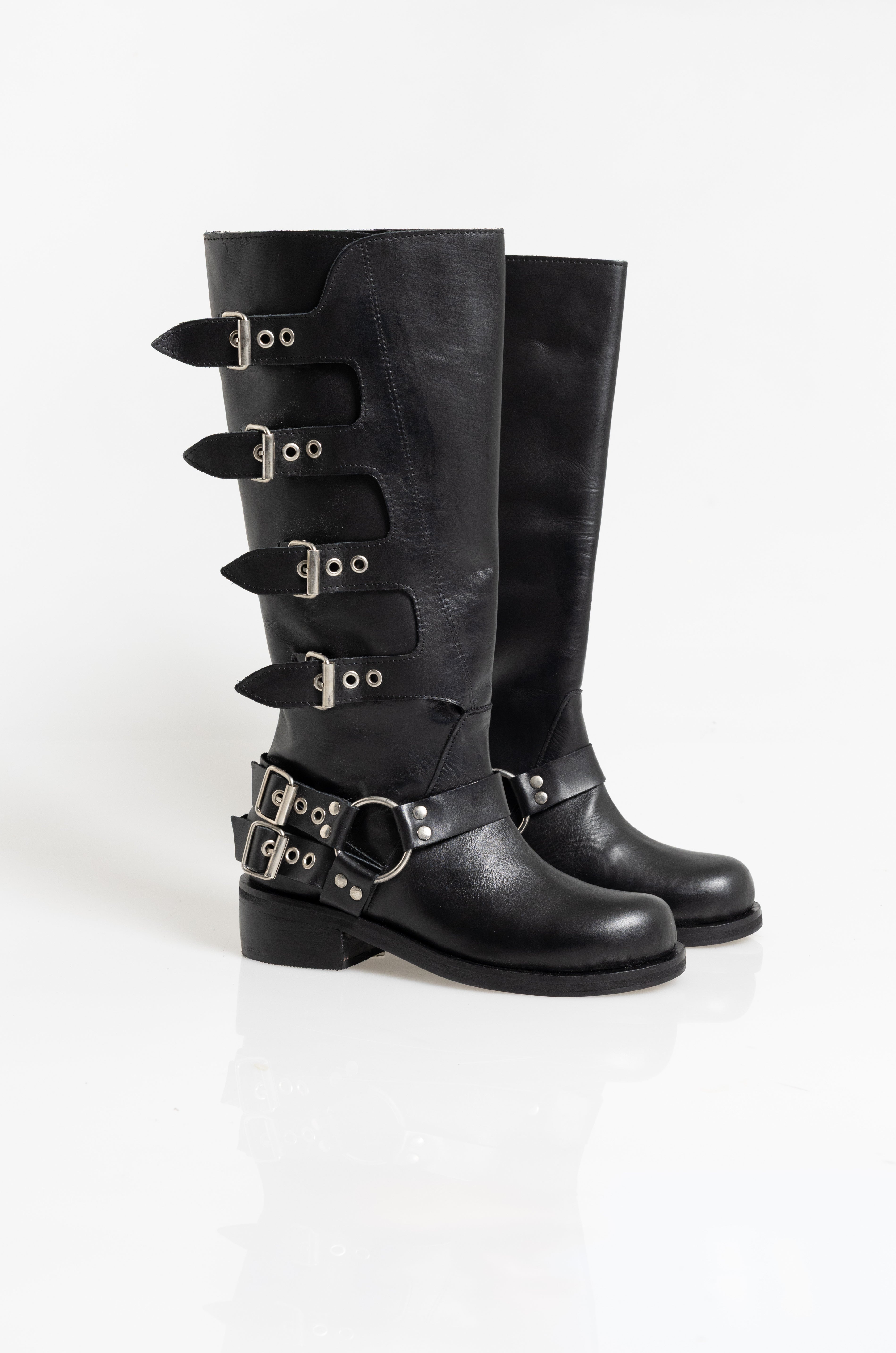Botas Tati Full Black Cuero