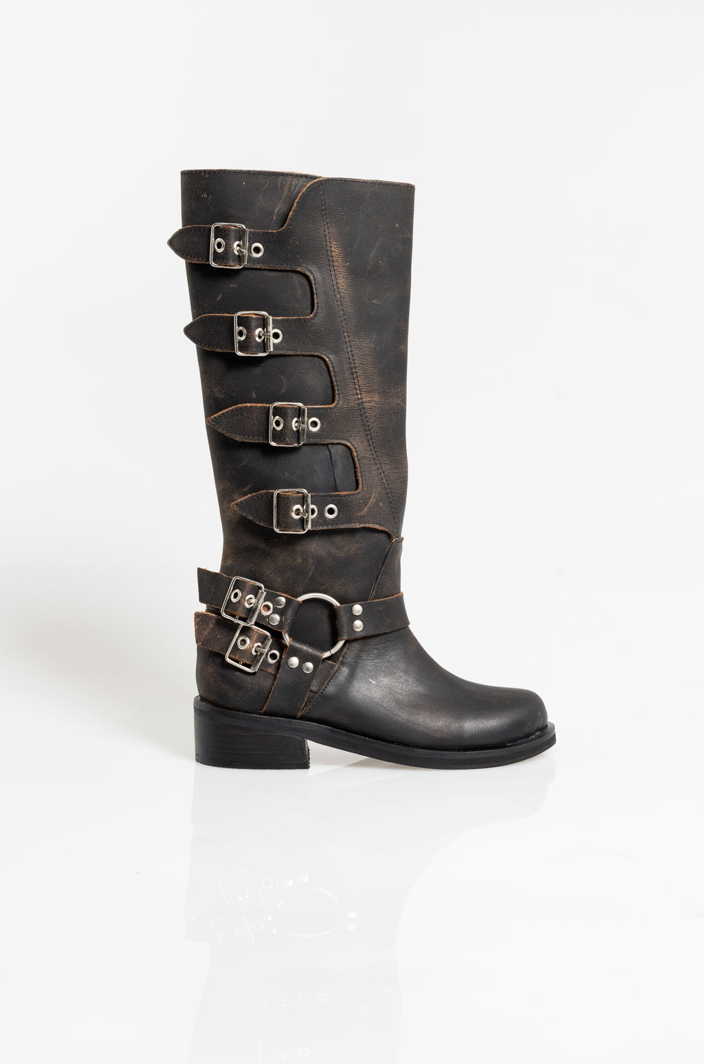Botas Tati Marrones Cuero