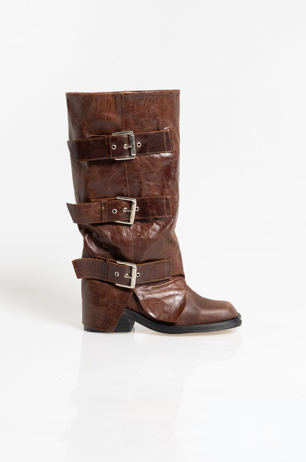Botas New York Chocolate Cuero