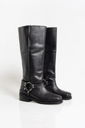 Botas Agoura Negras Cuero