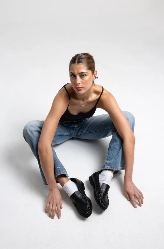 Mocasines Allie Cuero