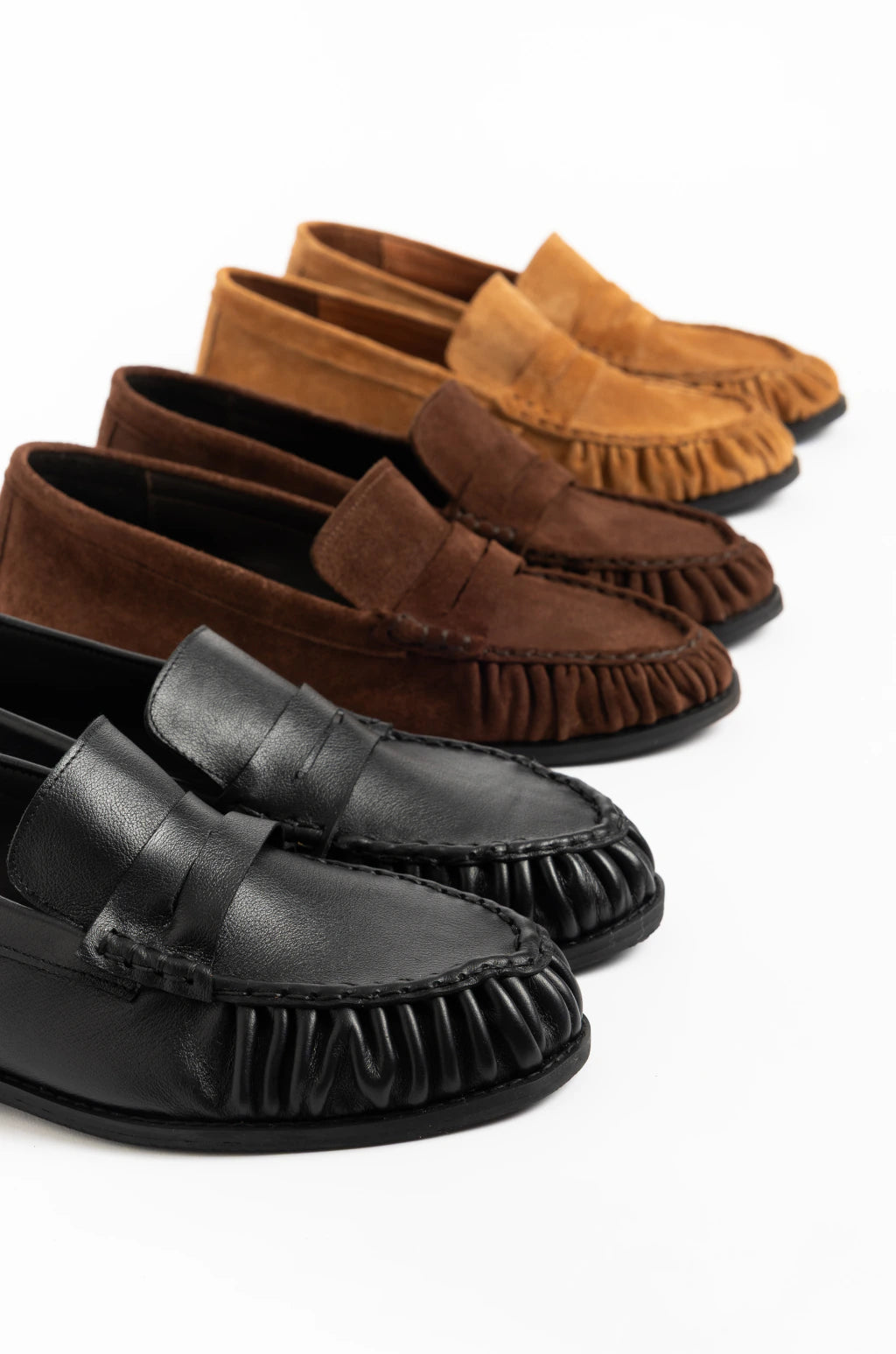 Mocasines Allie Cuero