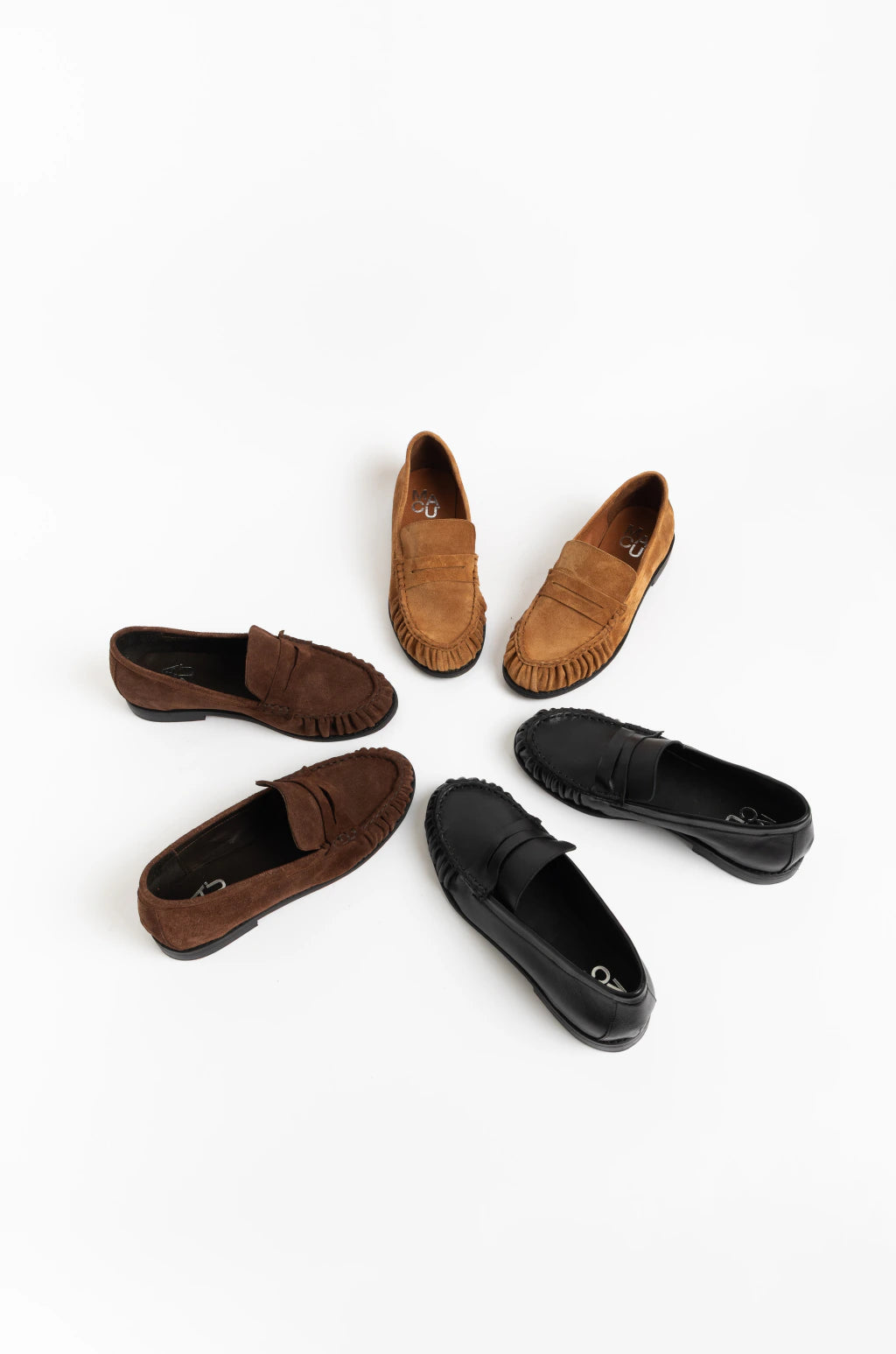 Mocasines Allie Cuero