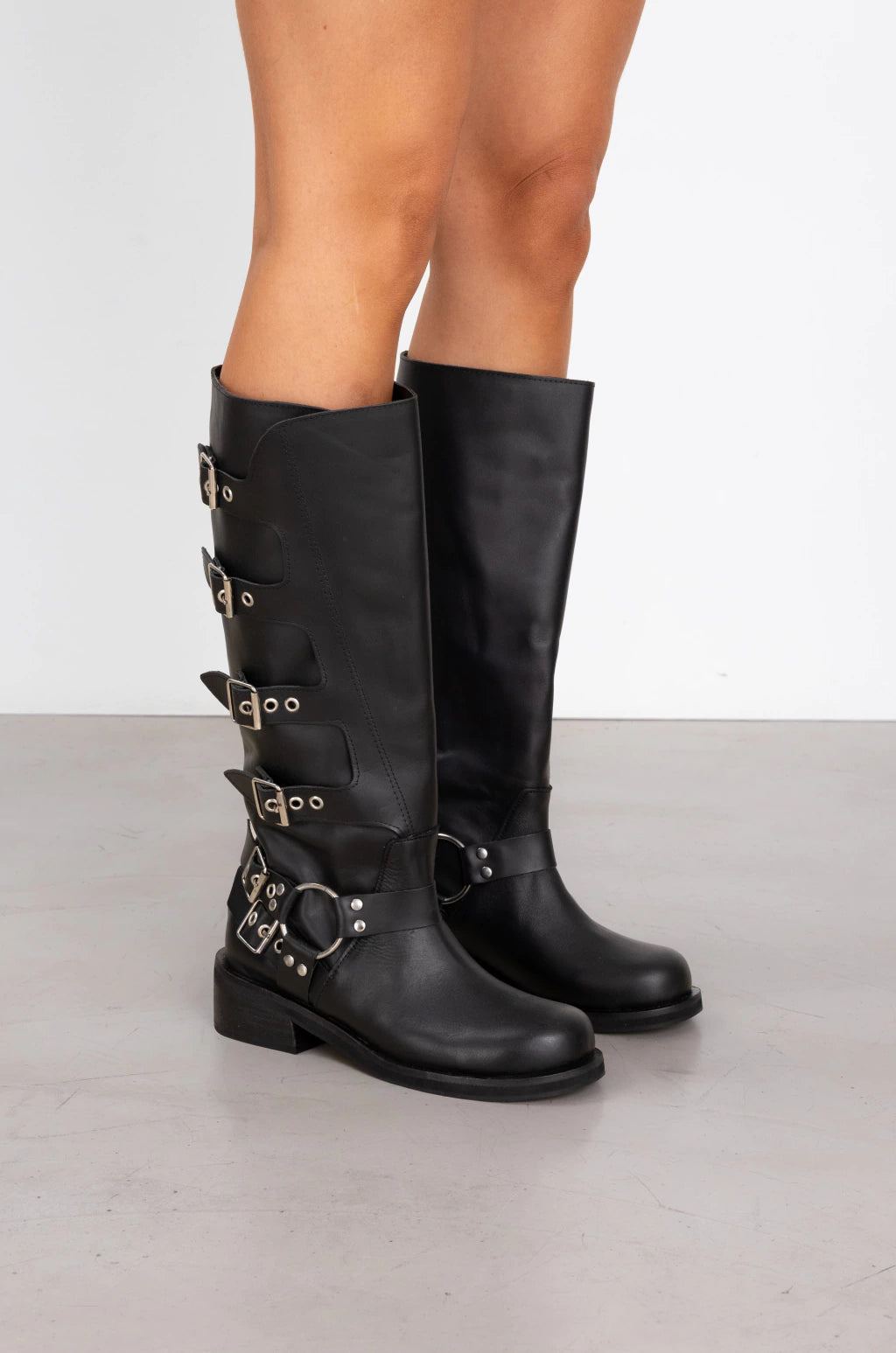 Botas Tati Full Black Cuero