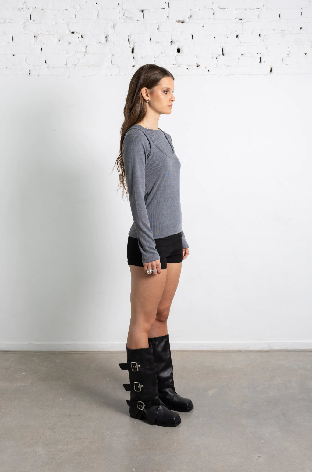 Botas New York Negras Cuero